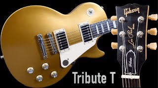 Thicker Fretboard = Thicker Tone? 2017 Gibson Les Paul Tribute T Satin Gold Top Studio | Review