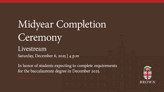 2025 Midyear Completion Ceremony