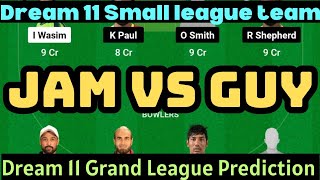 GUY vs JAM Dream11 Prediction|CPL 2023|GUY vs JAM Dream11 grand league teams