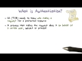 What is Authentication