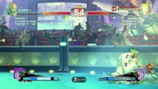 BODHIEF (DHALSIM) VS. DAYDREAM03 (GUILE) - SSFIV AE PC