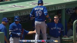 TOR@BOS: Martin plates Bautista with a single