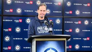 Winnipeg Jets pre-game media vs Nashville Predators: Coach Scott Arniel