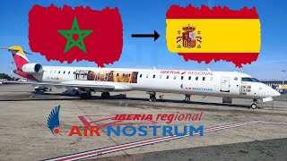 CASABLANCA TO MADRID | AIR NOSTRUM | TRIP REPORT | Mitsubishi CRJ-1000 | #TripReport#AIRNOSTRUM#CRJ