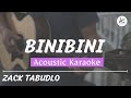 Binibini - Acoustic Karaoke (Zack Tabudlo)