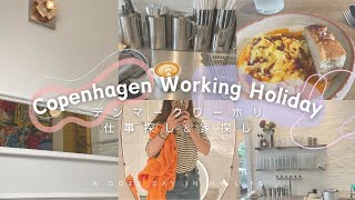 Denmark Working Holiday🇩🇰looking for an apartment and jobs|家探し＆仕事探し|ストックホルムからコペンハーゲンへ移る