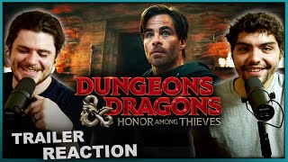 Dungeons & Dragons: Honor Among Thieves Official Trailer REACTION! | 2023 Movie