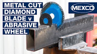 MEXCEL Metal Cut Diamond Blade V Standard Abrasive Wheel︱MEXCO