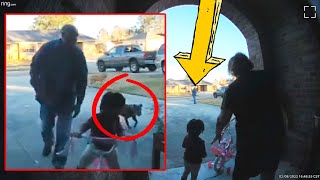 Grandpa Saves 3-Year-Old Granddaughter (Caught on Ring Doorbell)