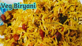 veg biryani ll jrodiakitchen biriyani ll vegbiryani recipe odia ll odia recipe ll vegetable biriyani