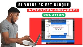 Attention arnaque n'appelez pas si votre pc est bloqué c'est une arnaque !