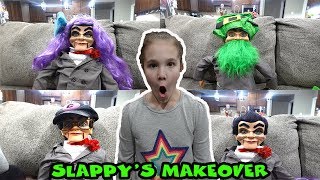 Slappy Gets A Makeover! Hide And Seek With Slappy!