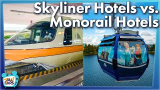 Disney World’s Monorail Hotels vs. Skyliner Hotels