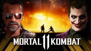 Mortal Kombat 11 - The Terminator Vs The Joker (Very Hard)