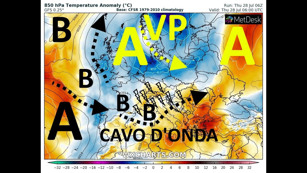 METEO - VIOLENTI TEMPORALI AL NORD, PIU' FRESCO OVUNQUE ALLA FINE DEL ...