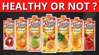 Real Fruit Juice क्या सच में Healthy हैं ? | Real Juice Healthy or Not | Real Juice Review in Hindi