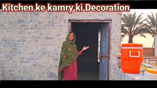 Kitchen ke kamry ki Decoration dekhen