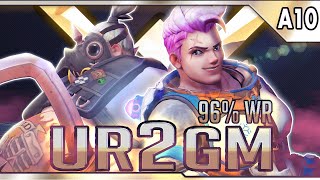 96% Winrate Unranked To GM - Zarya Hog Duo ft. Moose