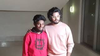 Zombie Reddy Hero Teja sajja || Tollywood Actor Teja sajja Fans hungama @@Fairfield Marriot Hotel