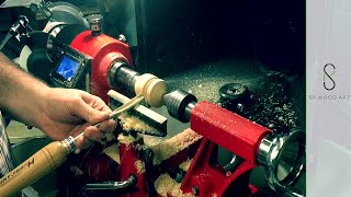 Wood Turning: Indexing and Coloring a Bottle Stopper