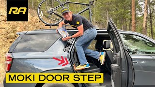 Moki Door Step for Easy Top of Vehicle Access