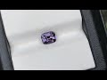 natural purple spinel 1.23ct loose gemstone