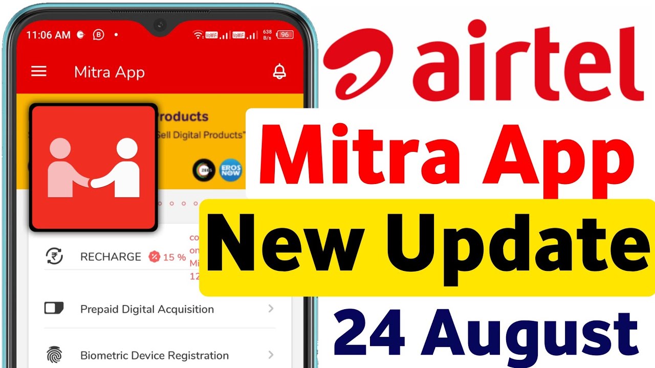 Airtel Mitra App New Update 24 August 2023 Airtel Mitra New Version 5