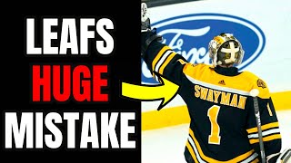 The Toronto Maple Leafs Made a Huge Mistake | NHL Hockey News
