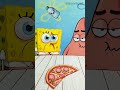 Patrick's Pizza Predicament: SpongeBob's Slice Struggle! #spongebob #artandcraft