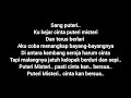 search puteri misteri instrumental karaoke lirik video