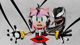 Amy Rose - Venom Transformation