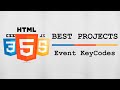 HTML, CSS & JS Best Project #11 - Event KeyCodes