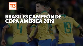 Brasil es campeón de Copa América 2019