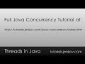 Java Threads Tutorial 2 - How to Create Threads in Java by Extending Thread Class