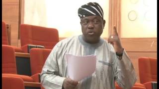 Sen. Akume (Benue) Contribution To @NGRSenate Debate On Current Nigerian Economy