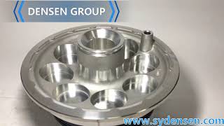 Densen Customized a356 aluminum alloy casting Gravity casting Parking piston for High-speed