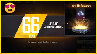 LEVEL 66 REWARD FREE FIRE!🤩