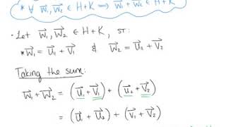 Subspaces (Example 6)