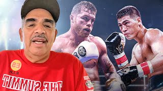 ABEL SANCHEZ GIVES BIVOL NO CHANCE AT BEATING CANELO; REVEALS 3 BOXERS WHO CAN BEAT CANELO NOW