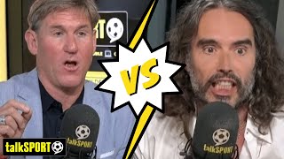 "WHY ARE YOU SINGLING OUT PLAYERS!" 😠 @RussellBrand & Simon Jordan CLASH over money in football 🔥