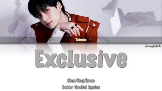 TAEMIN (태민) – Exclusive (Korean Ver.) (Color Coded Han/Rom/Eng)