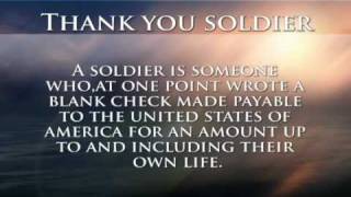 Joe Brucato - Thank You soldier