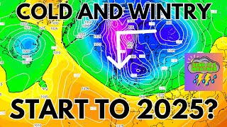 Increasing Potential For A Cold Start To 2025? | UK Weather Forecast