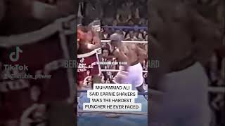 Muhammad Ali & Earnie Shavers #boxing #muhammadali #earnieshavers #shorts