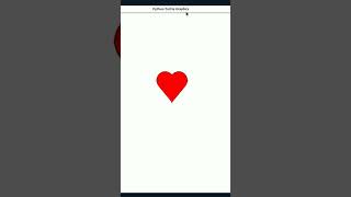 Programming Art. creating Hearts with #python #turtle #ytshort