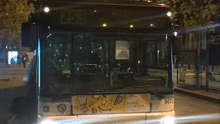 Bus RATP — Ligne 253 — Moulin Neuf — La Courneuve Aubervilliers RER  #9073