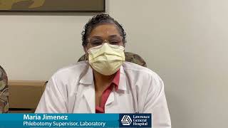 Phlebotomy Supervisor Maria Jimenez: Why I Love Working at Lawrence General Hospital