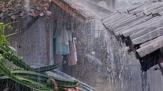 Hidden benefits of heavy rain sounds | better sleep & calm mind to overcome insomnia | ASMR