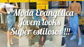 ▪ Moda Evangélica jovem / looks Super estilosos ♡♡