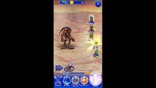 FFRK フラグメントダンジョン 炎の洞窟 イフリート ※ギブアップ